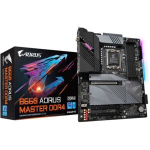 Gigabyte B660 AORUS MASTER DDR4 Intel B660 LGA 1700 ATX (B660 A MASTER DDR4)