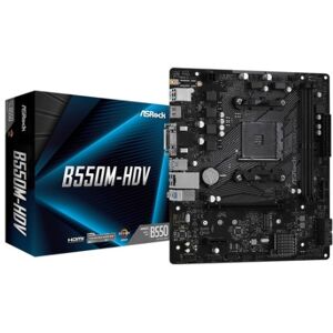 ASRock B550M-HDV AMD B550 Presa AM4 micro ATX (90-MXBDJ0-A0UAYZ)