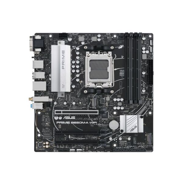 asus prime b650m-a wifi amd b650 presa di corrente am5 micro atx (90mb1c00-m0eay0)