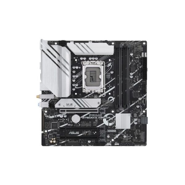 asus prime b760m-a wifi d4 intel b760 lga 1700 micro atx (90mb1cx0-m0eay0)