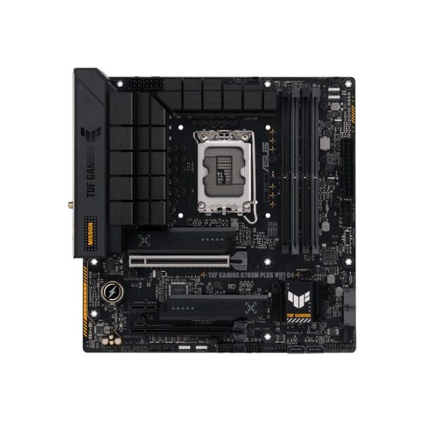 asus tuf gaming b760m-plus wifi d4 intel b760 lga 1700 micro atx (90mb1dg0-m0eay0)