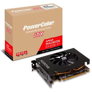 PowerColor AXRX 6500XT 4GBD6-DH scheda video AMD Radeon RX 6500 XT 4 GB GDDR6 (AXRX 6500XT 4GBD6-DH)