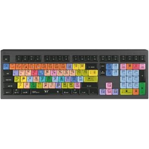 Logickeyboard LKB-LOGXP2-A2M-DE tastiera USB QWERTZ Tedesco Nero (LKB-LOGXP2-A2M-DE)