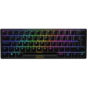 Sharkoon SGK50 S4 tastiera USB QWERTY Portoghese Nero (4044951034635)