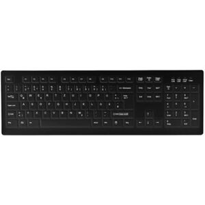 Active Key AK-C8100 tastiera RF Wireless QWERTZ Tedesco Nero (AK-C8100F-FU1-B/GE)