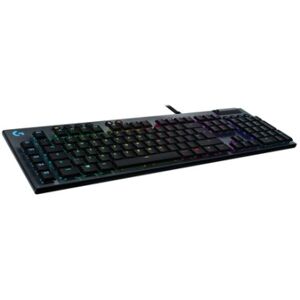 Logitech G G815 - GL Linear tastiera USB QWERTZ Tedesco Nero (920-009001)