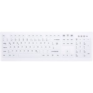 Active Key CHERRY AK-C8100F-FUS-W/GE tastiera RF Wireless QWERTZ Tedesco Bianco (AK-C8100F-FUS-W/GE)