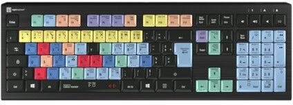 logickeyboard lkb-cbase-a2pc-fr tastiera usb azerty francese nero (lkb-cbase-a2pc-fr)