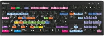 logickeyboard lkb-fls-a2pc-uk tastiera usb qwerty inglese uk nero (lkb-fls-a2pc-uk)