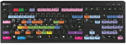 logickeyboard lkb-fls-a2pc-de tastiera usb qwertz tedesco nero (lkb-fls-a2pc-de)