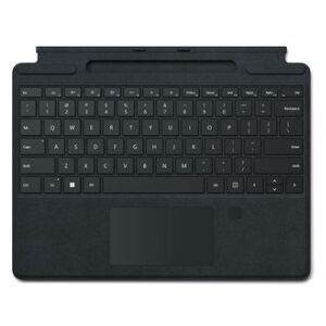 Surface Pro Signature Keyboard with Fingerprint Reader Nero Microsoft Cover port QWERTZ Svizzere (8XG-00008)