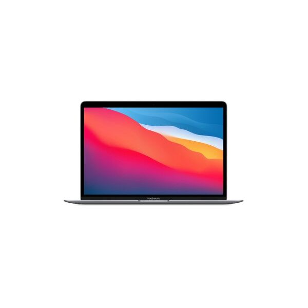 apple macbook air 13 (chip m1 con gpu 7-core, 256gb ssd, 8gb ram) - grigio siderale (2020) (mgn63t/a)