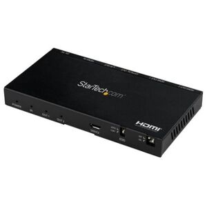 StarTech.com Sdoppiatore Splitter HDMI a 2 porte - 4K 60Hz con scaler video incorporato (ST122HD20S)