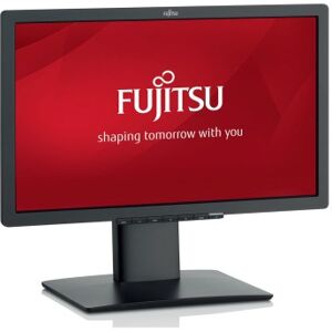 REFURBISED MONITOR 22 FUJITSU B22W7 LED VGA DVI DP NERO GRIGIO (REFMON26)