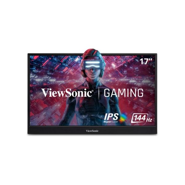 viewsonic vx series vx1755 monitor pc 43,2 cm (17) 1920 x 1080 pixel full hd led nero, grigio (vx1755)