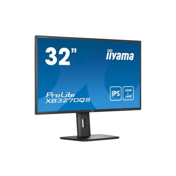 iiyama prolite xb3270qs-b5 monitor pc 80 cm (31.5) 2560 x 1440 pixel wide quad hd led nero (xb3270qs-b5)