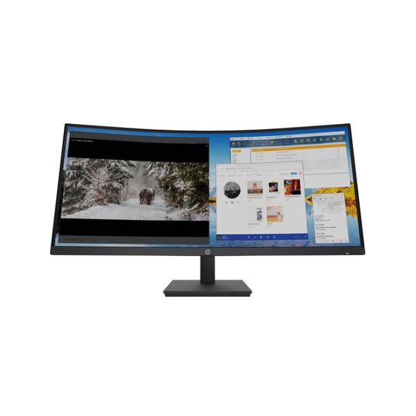 hp m34d 86,4 cm (34) 3440 x 1440 pixel ultrawide quad hd nero (3b1w4aa#abb)