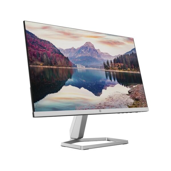 hp m22f 54,6 cm (21.5) 1920 x 1080 pixel full hd lcd nero, argento (2d9j9aa#abb)