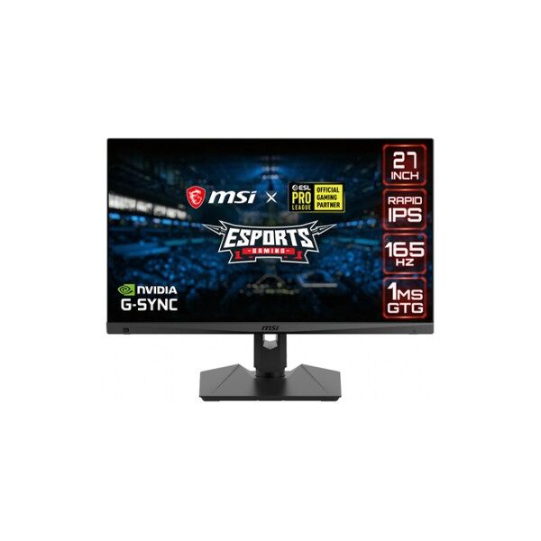 msi optix mag274qrf-qd 68,6 cm (27) 2560 x 1440 pixel lcd nero (9s6-3ca8da-028)