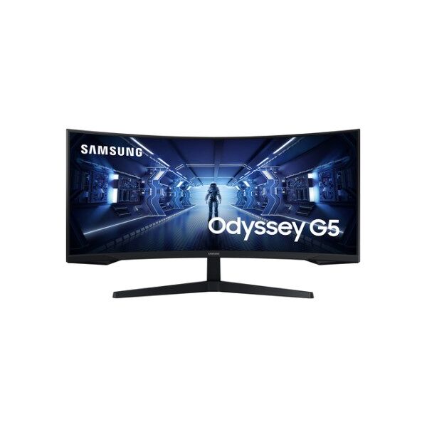 samsung odyssey c34g55twwp 86,4 cm (34) 3440 x 1440 pixel ultrawide dual quad hd led nero (lc34g55twwpxen)