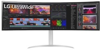 LG 49WQ95X-W Monitor PC 124,5 cm (49") 5120 x 1440 Pixel UltraWide Dual Quad HD Bianco (49WQ95X-W)