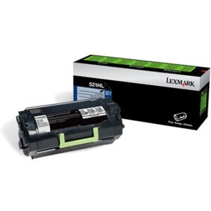 Lexmark 520HAL cartuccia toner 1 pz Originale Nero (52D0HAL)