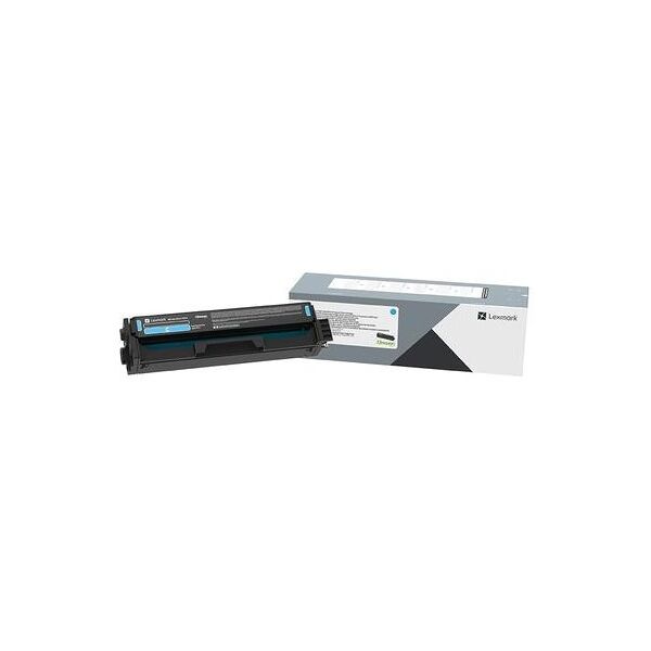 lexmark 20n0x20 cartuccia toner 1 pz originale ciano (20n0x20)