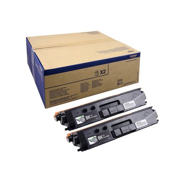 brother tn-329bktwin cartuccia toner 2 pz originale nero (tn-329bktwin)