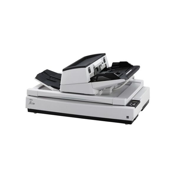fujitsu fi-7700 scanner piano e adf 600 x 600 dpi a3 nero, bianco (pa03740-b001)