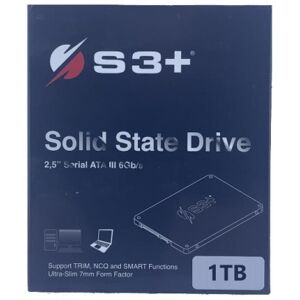 S3 PLUS 1TB S3+ SSD 2 5  SATA 3.0 (S3SSDC1T0)