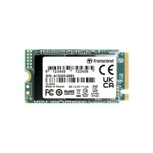 Transcend PCIe SSD 400S M.2 256 GB PCI Express 3D NAND NVMe (TS256GMTE400S)