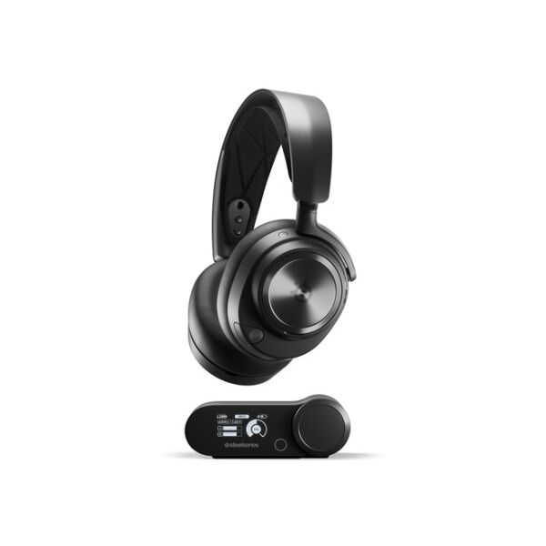 steelseries arctis nova pro wireless xbox auricolare con cavo e senza cavo a padiglione giocare bluetooth base di ricari (61521)