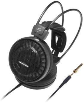 audio-technica ath-ad500x cuffia e auricolare cuffie cablato a padiglione musica nero (ath-ad500x)