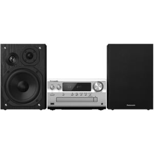 Panasonic SC-PMX802E-S set audio da casa Mini impianto audio domestico 120 W Nero, Argento (SC-PMX802E-S)