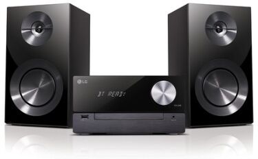 lg cm2460 set audio da casa microsistema audio per la casa 100 w nero (cm2460.aweullk)