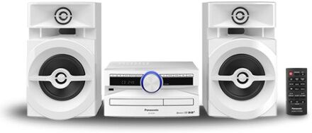 panasonic sc-ux104eg mini impianto audio domestico 300 w bianco (sc-ux104eg-w)