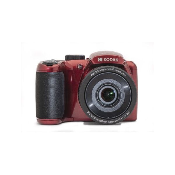 kodak pixpro az255 1/2.3 fotocamera compatta 16,35 mp bsi cmos 4608 x 3456 pixel rosso (az255rd)