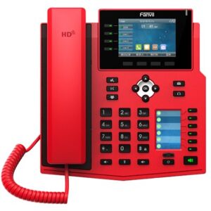 Fanvil X5U-R telefono IP Nero, Rosso 16 linee Wi-Fi (X5U-R)