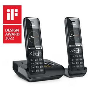 Siemens Gigaset COMFORT 550A duo Telefono analogico/DECT Identificatore di chiamata Nero (L36852H3021K104)