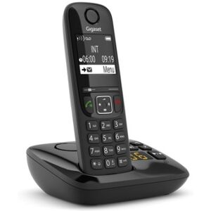 Siemens Gigaset AS690A Telefono analogico/DECT Identificatore di chiamata Nero (S30852H2836K101)