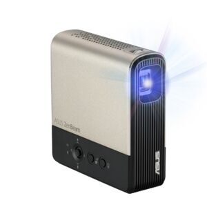 Asus ZenBeam E2 videoproiettore Proiettore a raggio standard 300 ANSI lumen DLP WVGA (854x480) Nero, Oro (90LJ00H3-B01170)