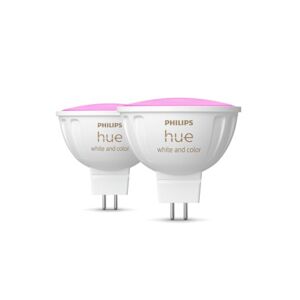 Philips Hue White and Color ambiance MR16 Faretto luminoso intelligente Bluetooth/Zigbee Bianco 6,3 W (929003575302)
