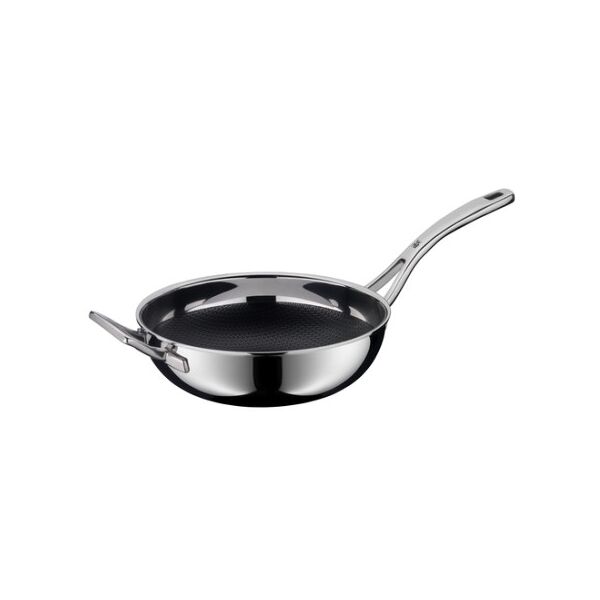 wmf profi resist 17.5653.6411 padella wok/padella per cottura al salto rotondo (17.5653.6411)