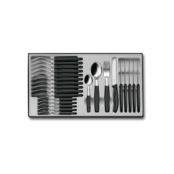 victorinox 6.7833.24 posata da cucina e set di coltelli 24 pz astuccio per set di coltelli/coltelleria (6.7833.24)