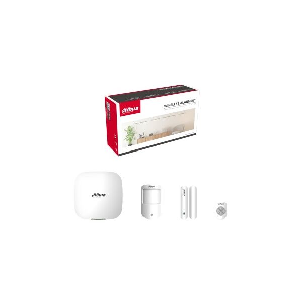 dahua technology art-arc3000h-03-fw2(868) sistema di allarme di sicurezza wi-fi bianco (arc3000h-03-fw2-868)