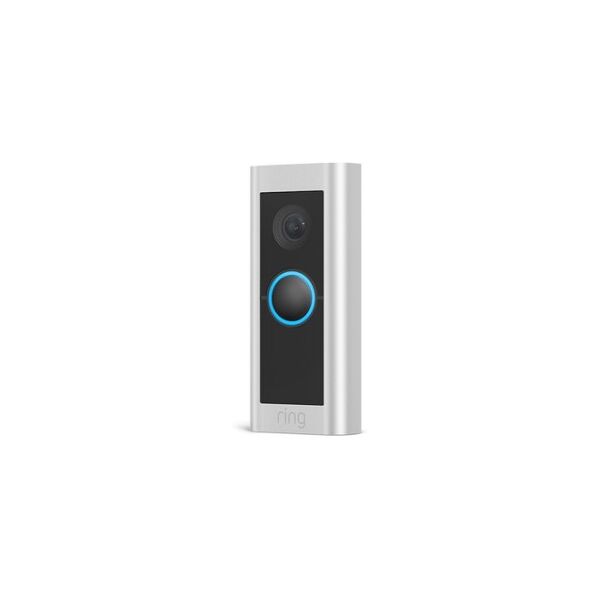 ring video doorbell pro 2 hardwired nichel, acciaio satinato (8vrcpz-0eu0)