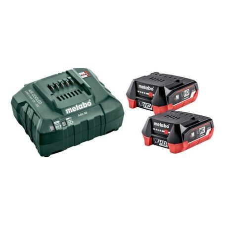 metabo 685301000 batteria e caricabatteria per utensili elettrici set batteria e caricabatterie (685301000)