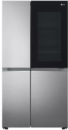 LG GSQV90PZAE frigorifero side-by-side Libera installazione 655 L E Metallico, Argento (GSQV90PZAE)