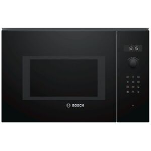 Bosch Serie 6 BEL554MB0 forno a microonde Da incasso Microonde combinato 25 L 900 W Nero, Acciaio inossidabile (BEL554MB0)