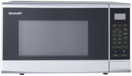 sharp r270s forno a microonde over the range solo microonde 20 l 800 w argento (18100724)